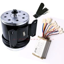 36V 800W DC Brush Motor Controller Foot Pedal for Go Carts Tricycle Drift E-bike