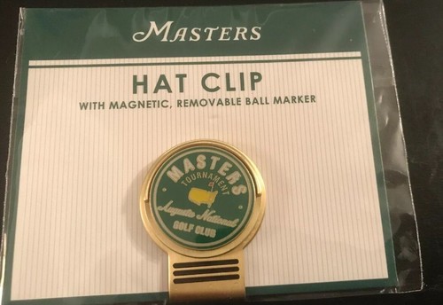 Masters Golf Hat Clip Magnetic Ball 