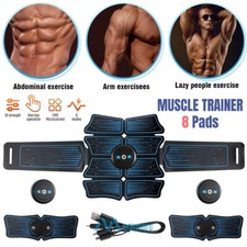 Advanced EMS Abdominal Muscle Core Toning Trainer Stimulator Tactical Gym Belt