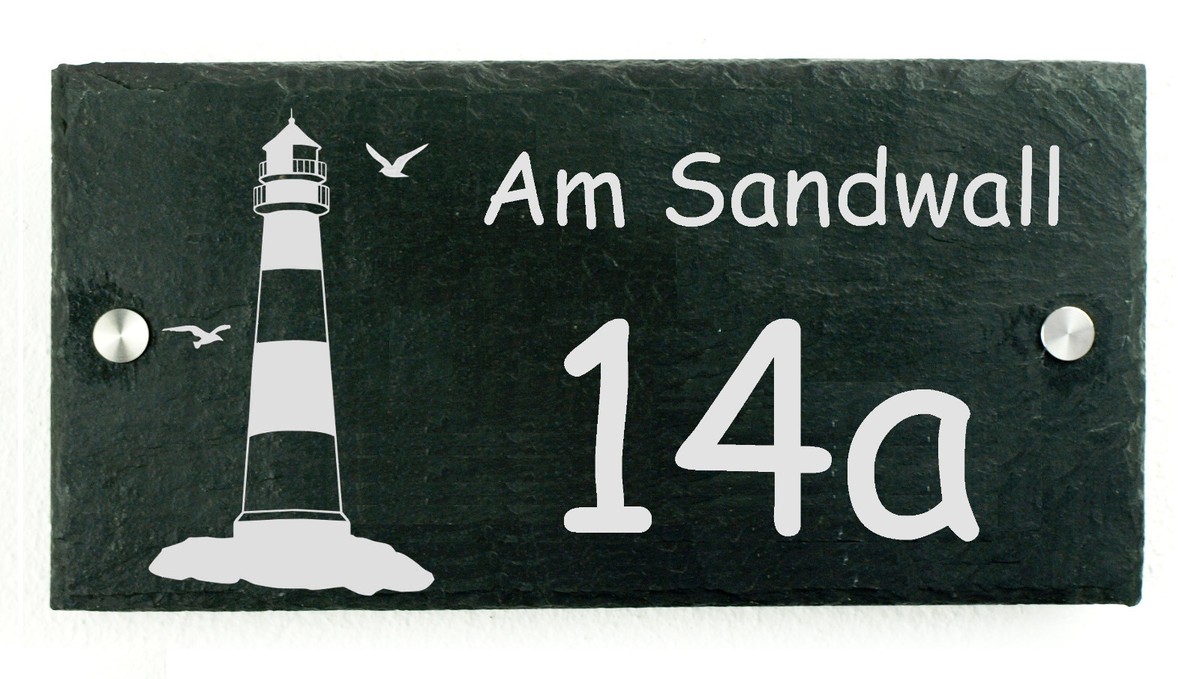 Tavoletta In Ardesia Con Incisione Personalizzabile Con Nomi, Targa Da - Foto 8