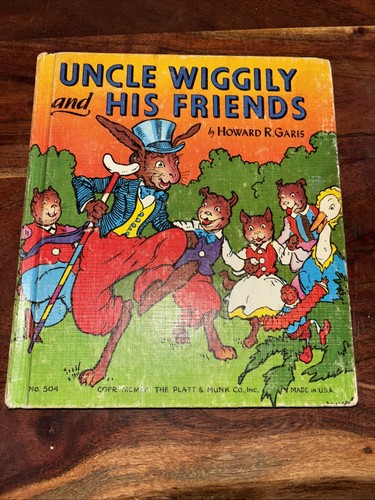 UNCLE WIGGILY AND HIS FRIENDS by HOWARD R. GARIS 1955 HC DJ ILLUSTRATED CLASSIC