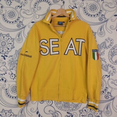 GELBE SEITEN VISUAL SEAT SWEATSHIRT SWEATSHIRT KOMMERZIELL PROMO Made In Italy SPRAY