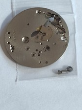 ELGIN 12 SIZE POCKET WATCH TOP PLATE W/WIND SET PARTS "MODEL 10" --CC - 190