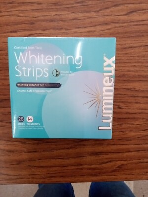 Lumineux Teeth Whitening Strips, 14 Treatments, Sensitivity Free, Enamel Free