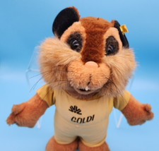 Steiff Goldi Guinea Pig Doll Plush ID Button Tag Commerzbank Promo 7955/32 13"