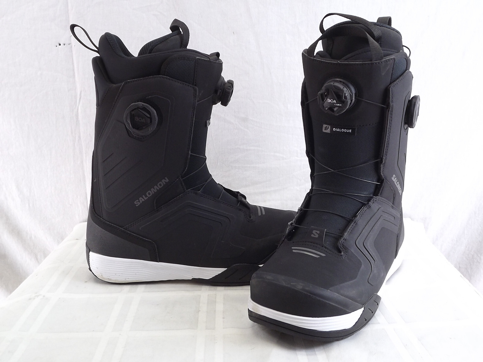 Stivali da snowboard uomo Salomon Dialogue Dual BOA usati taglia 10 #084055