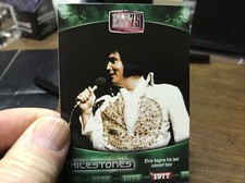 2010 Press Pass Milestones Diamond Elvis Presley # 63