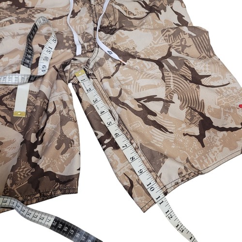 Volcom Hawaii Mod Tech Camo AOP Board Shorts Mens 33 Beach Swim Trunks - Picture 9 of 16
