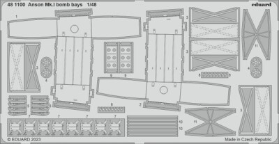 Eduard Accessories 481100 - 1:48 Anson Mk.I bomb bays 1/48 for AIRFIX - Neu