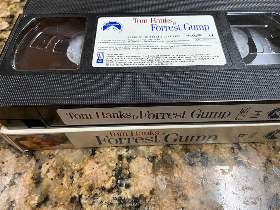 Nice MINTY Forrest Gump Tom Hanks VHS Original - Image 4 of 4