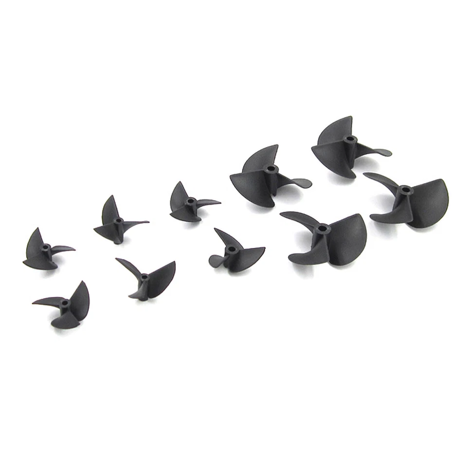 3 Blatt Nylon Kunststoff Propeller Schiffsschraube 32mm-55mm Für RC Boot Modell - Bild 2 von 4