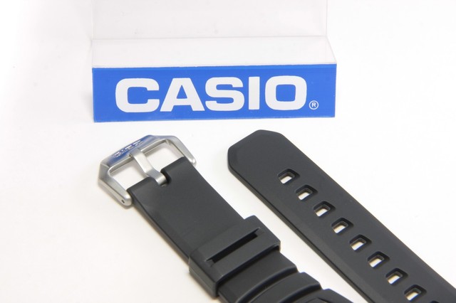 Casio Gs-1050 G-shock Original 16mm Black Rubber Watch Band Strap Gs-1150 Silver | Acquisti