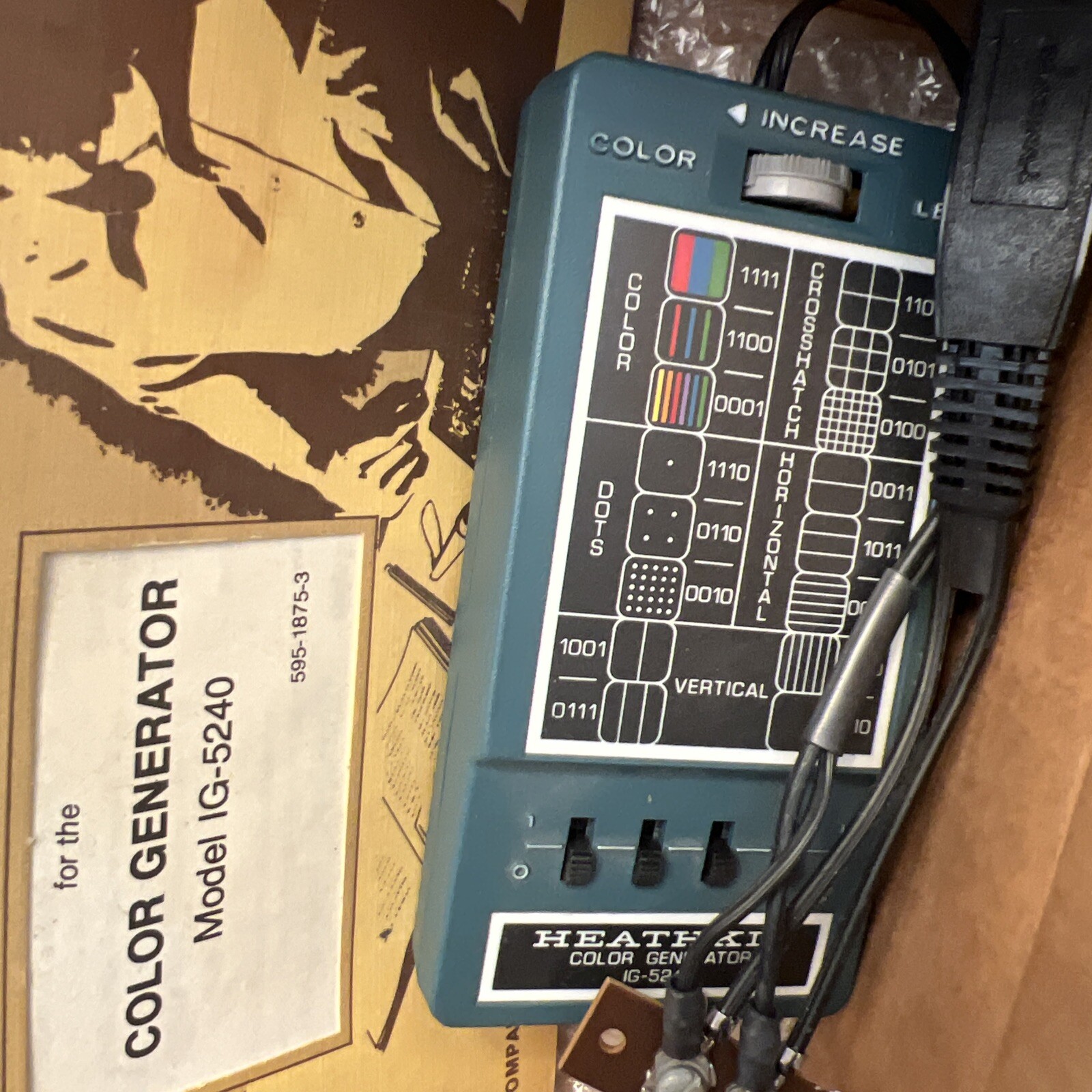 Heathkit IG5240 Color Generator IG5240 Vintage TV Test Equipment Works