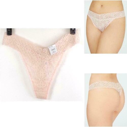 Jenni Damen-Spitzentanga Einheitsgröße passt 1X-3X Farbe wählbar neu Höschen Einheitsgröße Plus - Bild 4 von 16