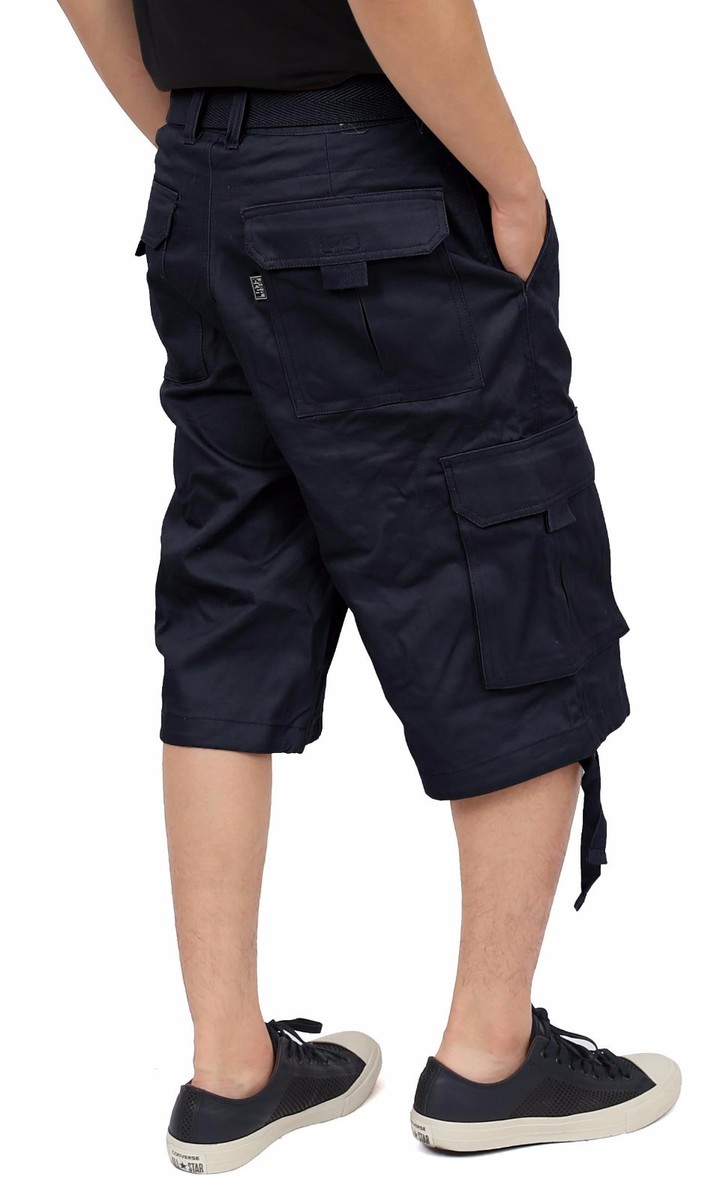 Proclub TWILL CARGO SHORTS Casual Pants Mens Authentic