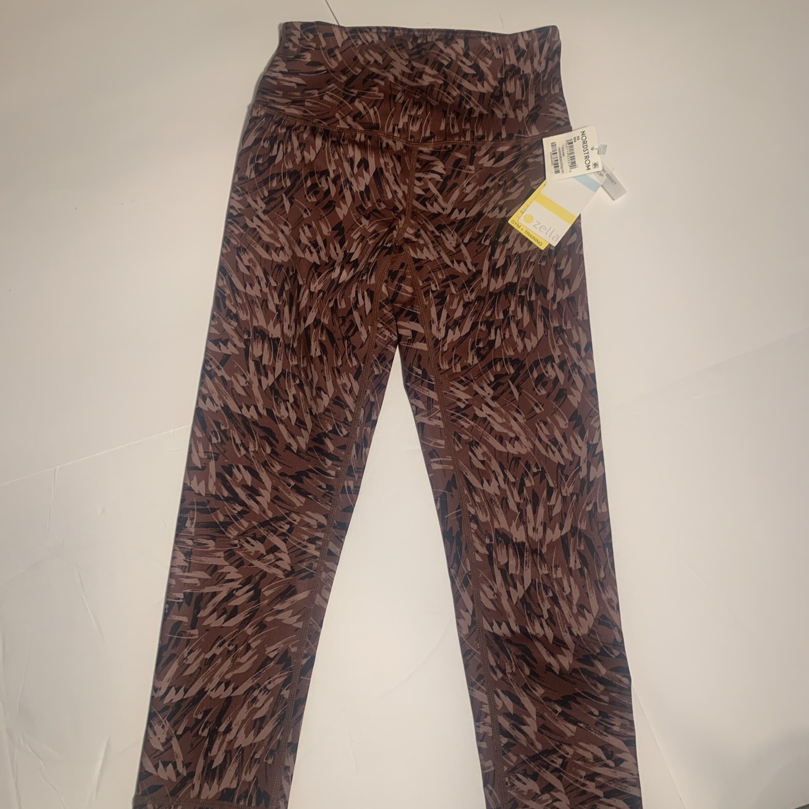 NEW Zella Live In High Waist Crop Leggings Brush Stroke SIZE XS NWT