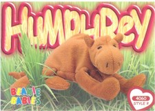 TY Beanie Babies BBOC Card Series 4 Common Humphrey the Camel NM/Mint