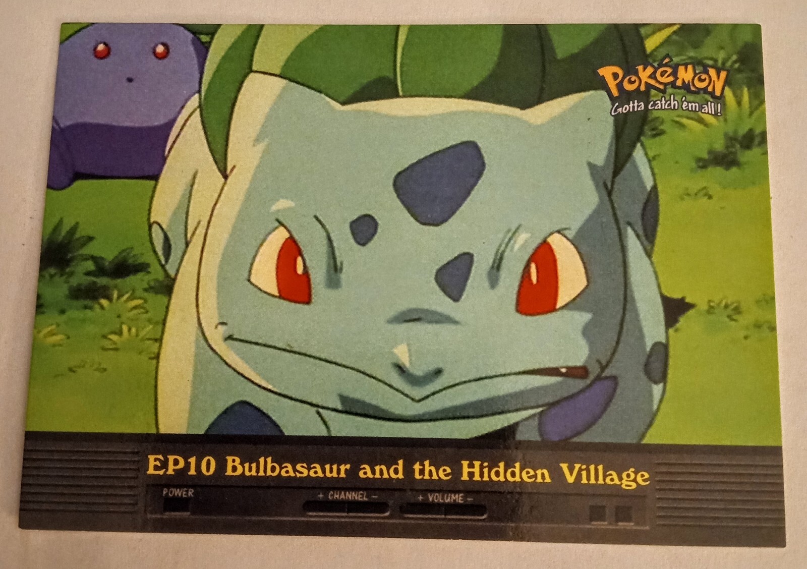 Topps Pokemon card - Ep10 Bulbasaur and the Hidden Village