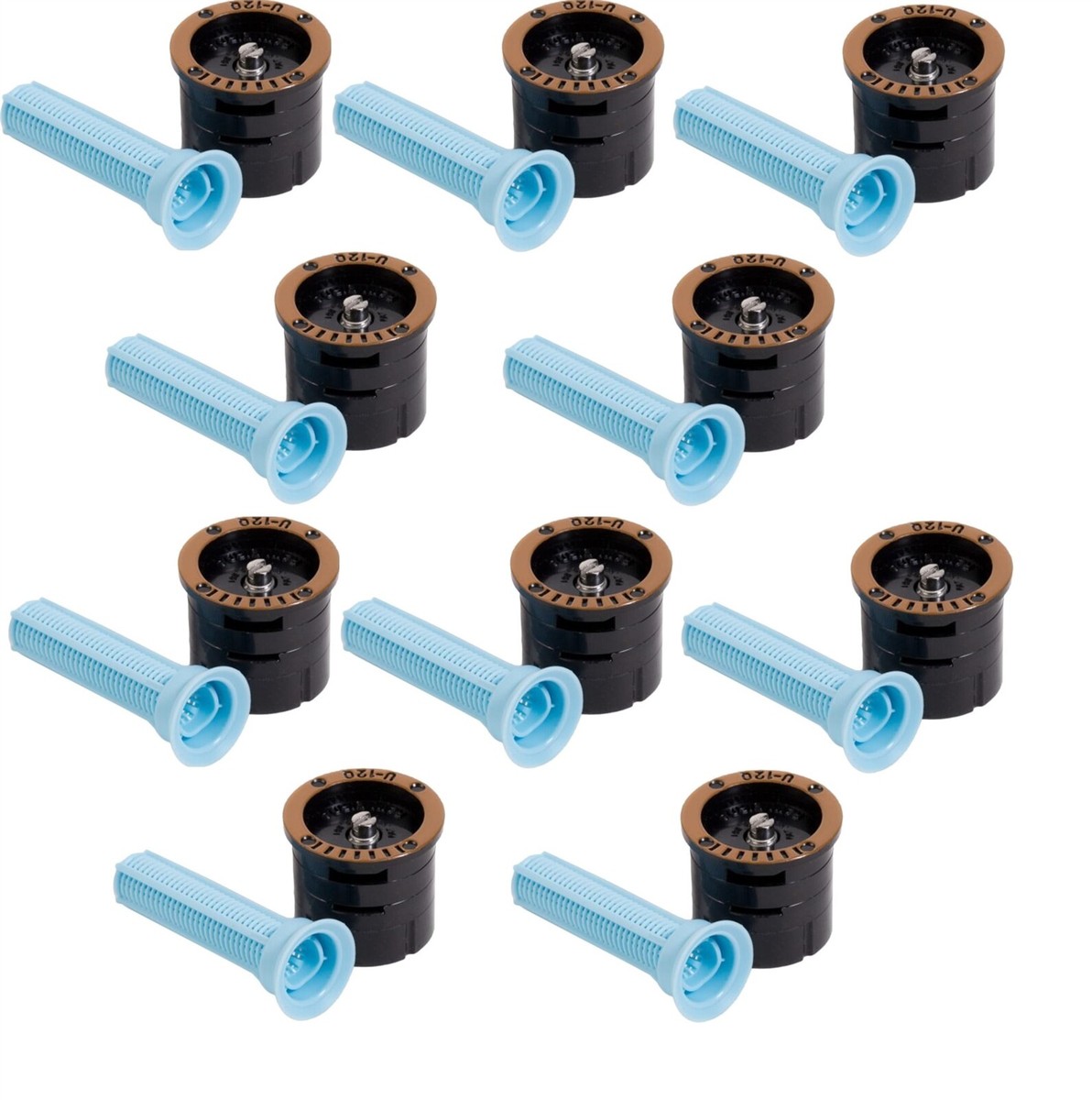 10 Rain bird U-Series 12' Quarter Circle Nozzles 90 Degree