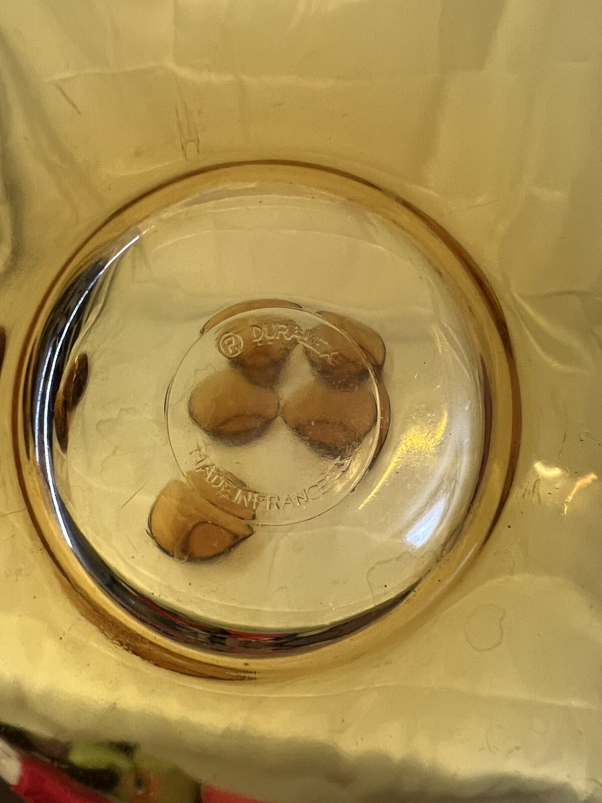 Duralex Dessert Bowls Amber Glass Cereal Bowls x 6 1960s 70s Vintage