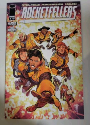 ROCKETFELLERS #1 11/20/2024 NM-/VF+ COVER A FRANCIS MANAPUL IMAGE COMICS