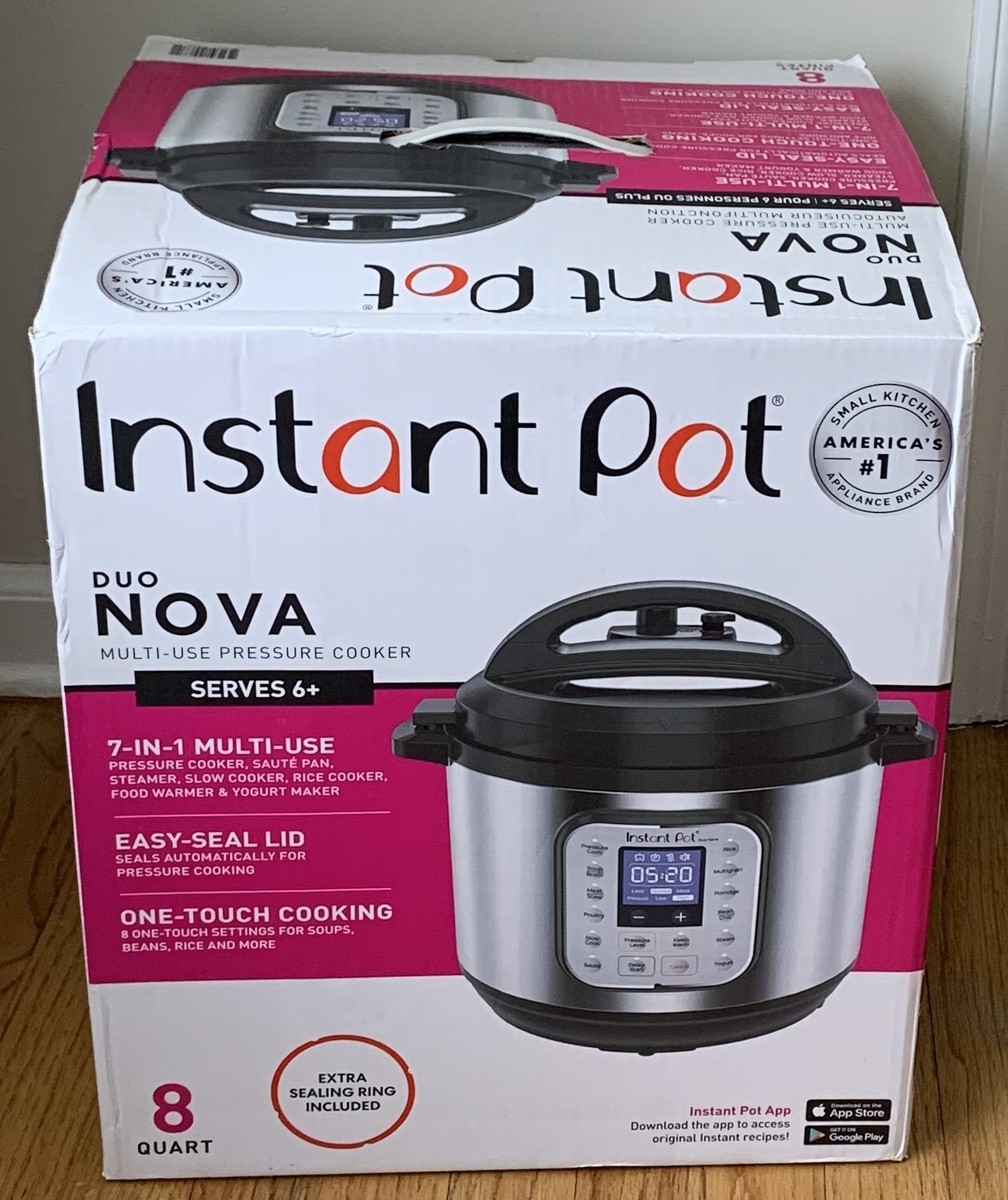 キッチン家電 Instant Pot DUO NOVA 80 Amazon.com: Instant Pot Duo Nova 7-in-1 Electric Pressure