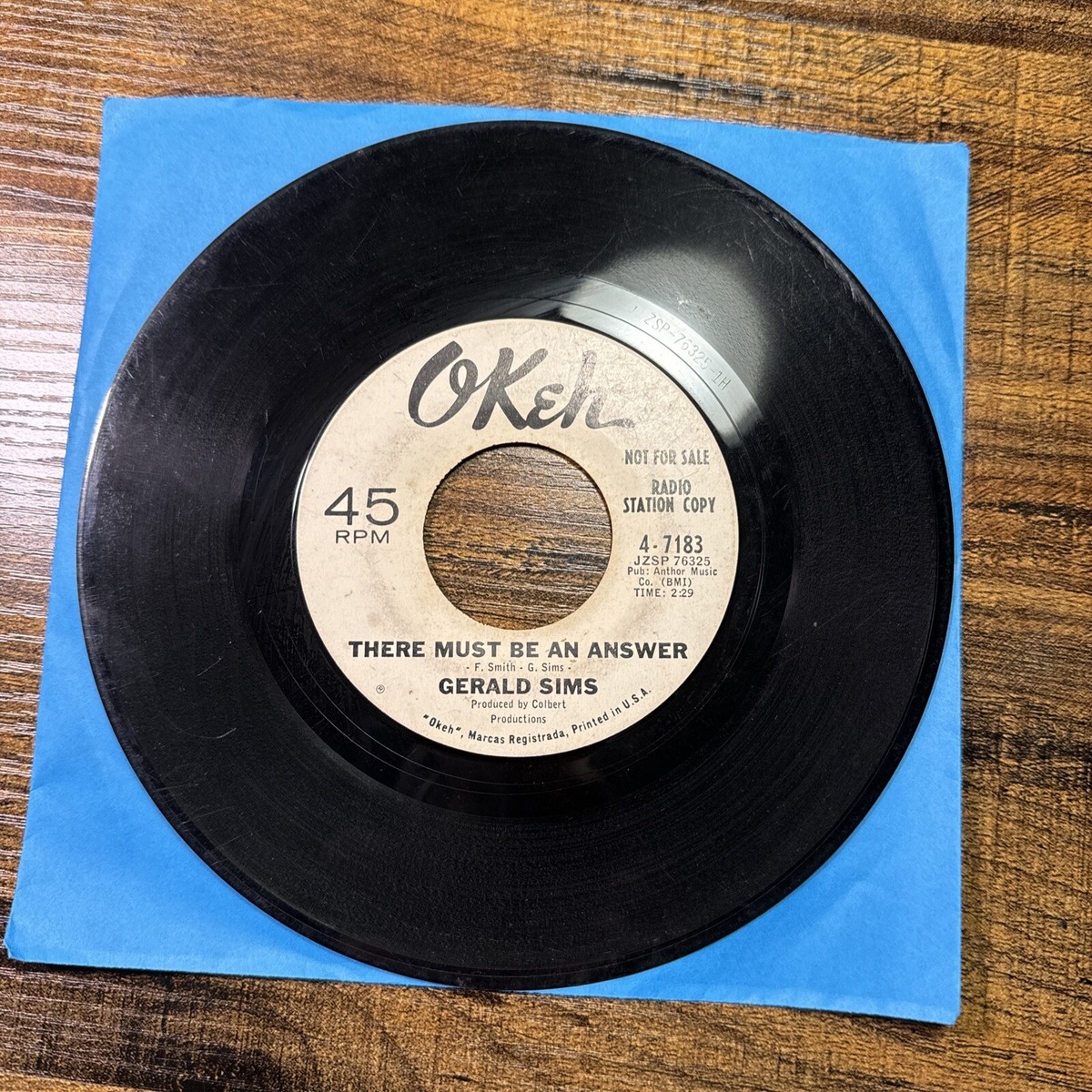 GERALD SIMS 45 Cool Breeze OKEH promo Northern Soul R&B | eBay