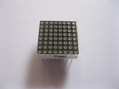 8 pcs Dot Matrix LED Display 1.9 mm 8x8 Red Common Anode 20x20mm 16pin New - Picture 4 of 4