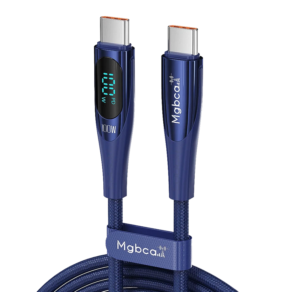 Mgbca Sonic Fast Charge USB-C Cable For Galaxy S25/S24/S23/ Ultra, 100W Display - Image 2 of 4
