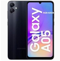 Samsung Galaxy A05 A055 Dual LTE 64GB 4GB RAM Unlocked Smartphone - Black