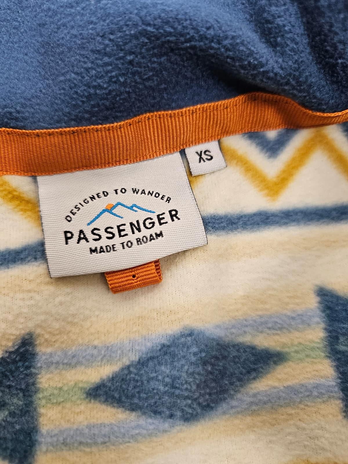 Passenger Womens Pullover Snap Button Aztec Fleec… - image 3