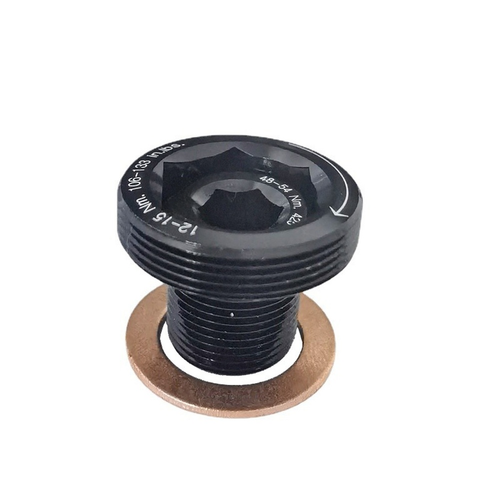 Black M15 Crank Arm Bolt for SRAM For X7 X9 X0 For XX1 For GXP and BB30 ...