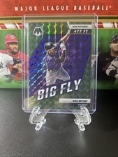 2022 Panini Mosaic - Big Fly Kris Bryant #BF-4 Green Mosaic Prizm