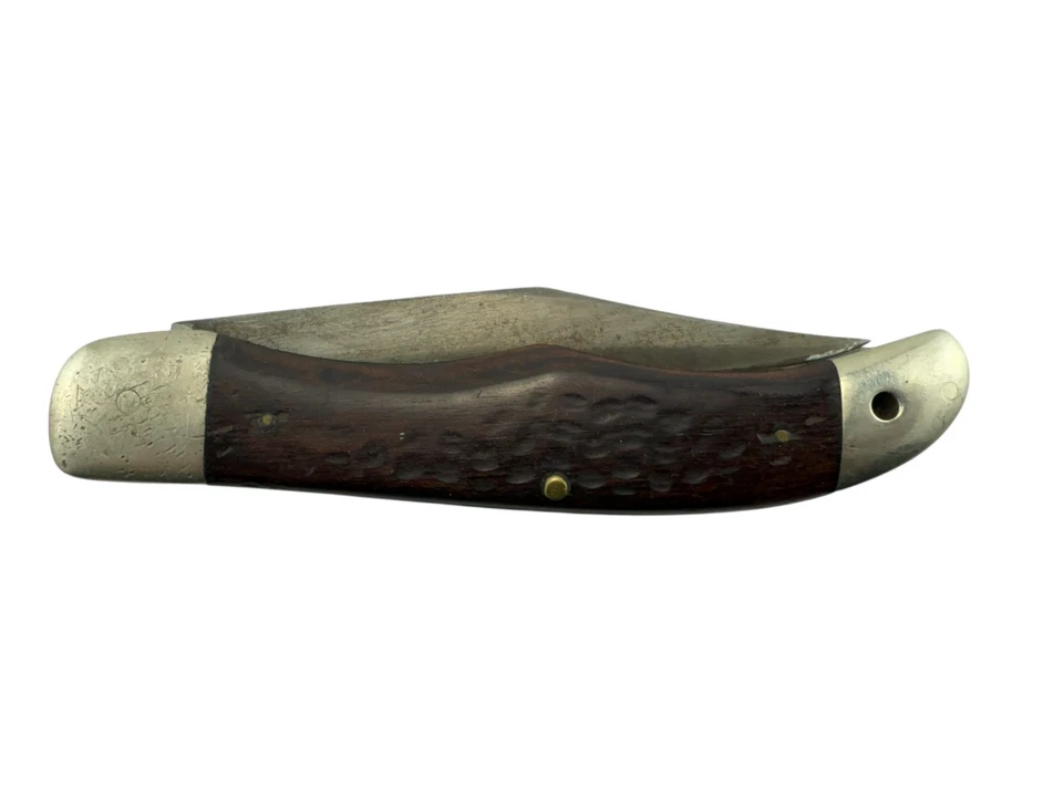 RARE VINTAGE CASE XX FOLDING HUNTER KNIFE 6165 SAB 1940-64 - Image 2 of 4