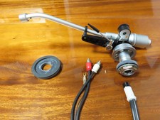 DENON DP-1600 Tonearm w/ 5-Pin Detachable Phono Cable Tested Works JP GS03 2.0