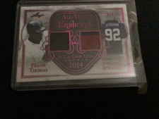 2018-19 Leaf Pearl Frank Thomas And Michael Strahan