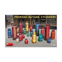 Mini Art Gas Miniart 35619 1:35 Gasflaschen Propan/Butan (20) -Origi (Us Import)