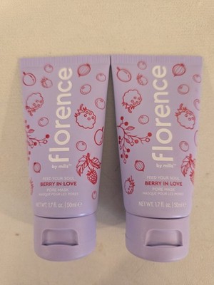 FLORENCE BY MILLS Feed Your Soul Berry In Love Pore Mask 3.4oz 2 Pack