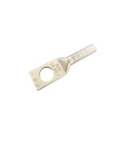 BURNDY YA3CN, Compression Terminal, 3 AWG Cu, 1-Hole, 1/2" Stud, Long Barrel