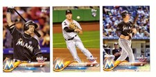 2018 Topps Opening Day - MIAMI MARLINS Team Set 