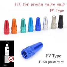 Aluminum Bike Valve Caps Presta FV Dustproof MTB Road Bike 4/8pcs