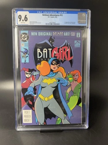 BATMAN ADVENTURES #12 CGC 9.6 1ST HARLEY QUINN DC Key 🔑 High Grade SHARP