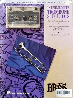 Intermediate Trombone Solos-With Companion Cassette-The Canadian Brass -Nr. 8132