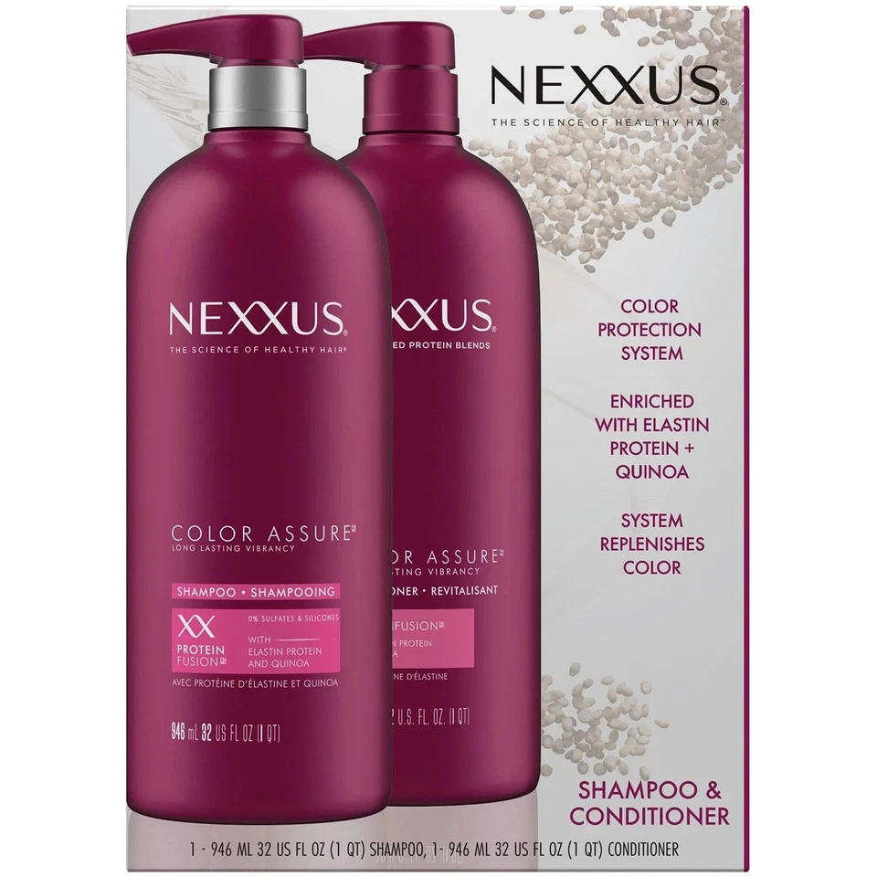 Champú y acondicionador Nexxus Color Assure 32 fl. oz. Pack de 2 Foto 2 de 3