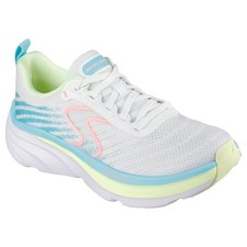 Womens Skechers D'lux Vapor Cool Breeze White Multi Athletic Shoes