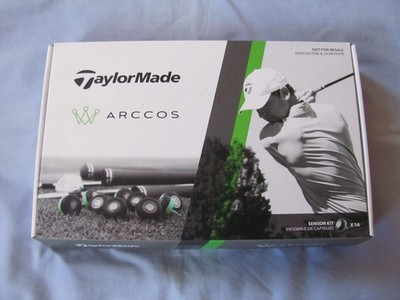 NEW TaylorMade Arccos Caddie Smart Sensors - 14 Golf Club Performance Trackers
