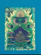 Dragon Ball Super CCG True Power Awakened Foil BT19-098 SR Broly NM