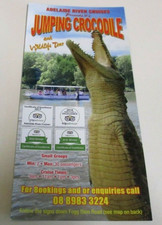 Jumping Crocodiles Tour - Promotional Leaflet and Guide - Adelaide River Cruises
