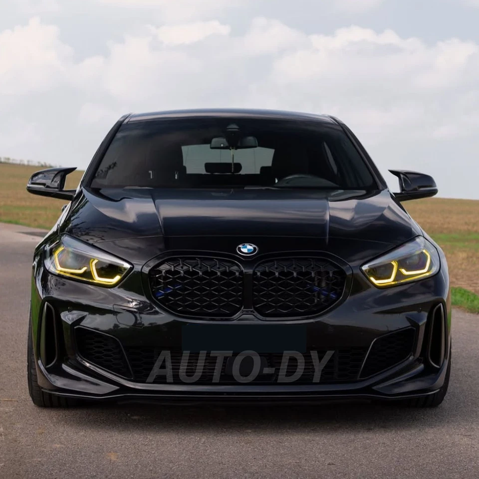 KIT LED DRL GIALLI YELLOW CSL ANGEL EYES PER BMW SERIE 1 F40 2019-2024 - Immagine 3 di 3