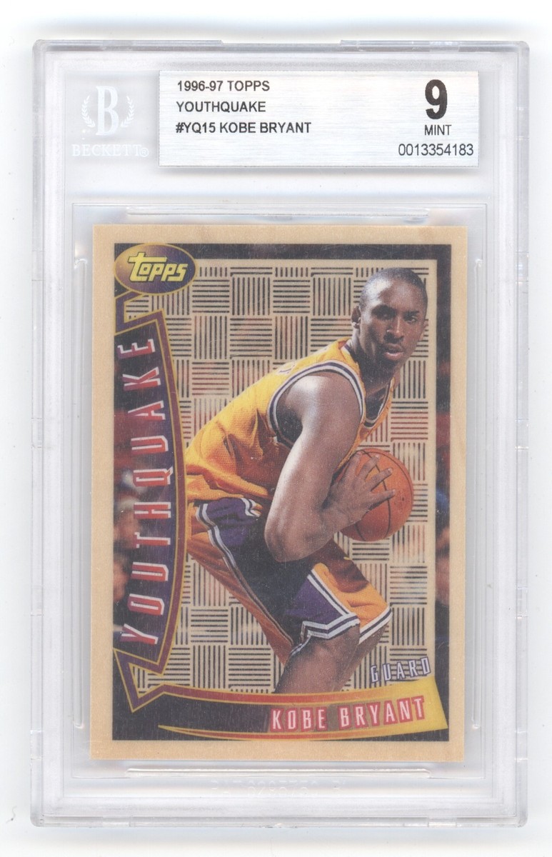 その他 1996-97 Topps Youthquake #YQ15 Kobe 1996-97 Topps - Youthquake Kobe Bryant #YQ15 (RC) for sale online